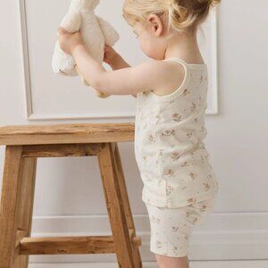 NWT - Jamie Kay Emilia Egret tank, biker and legging set
